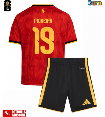 Belgien Diego Moreira #19 Hemmatröja Barn VM 2026 Kortärmad (+ Korta byxor)